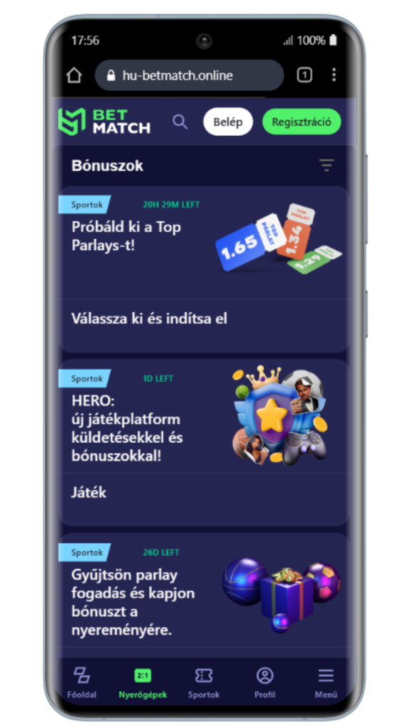 Kaszinó bónuszok és promóciók