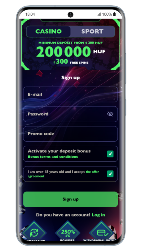 Betmatch Kaszinó Regisztráció